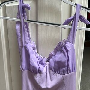 Lucy in the sky lilac mini dress